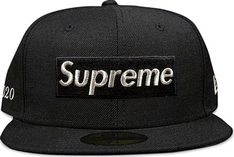 supreme $1m metallic box logo new era|Supreme $1M Metallic Box Logo New Era Black.